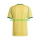 Camisola Brasil Homem Equipamento Primeiro Copa do Mundo 2026 Manga Curta